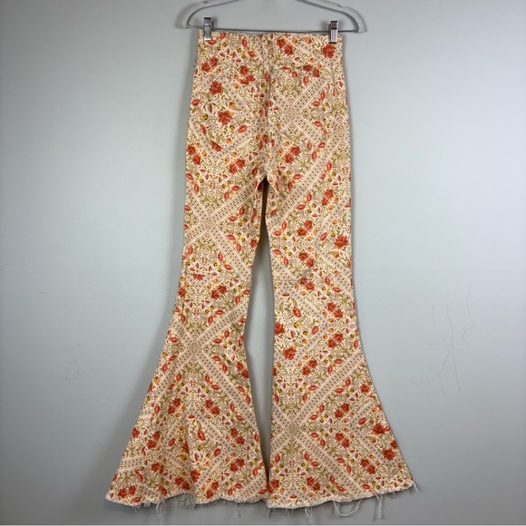 New Show Me Your Mumu Belmont Patchwork Paisley Pull On Trouser Women's S - Picture 10 of 11